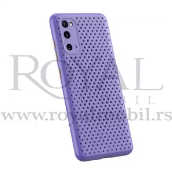 Silikonska futrola SOFT ANTI SLIP za iPhone 12 Mini (5.4) lila