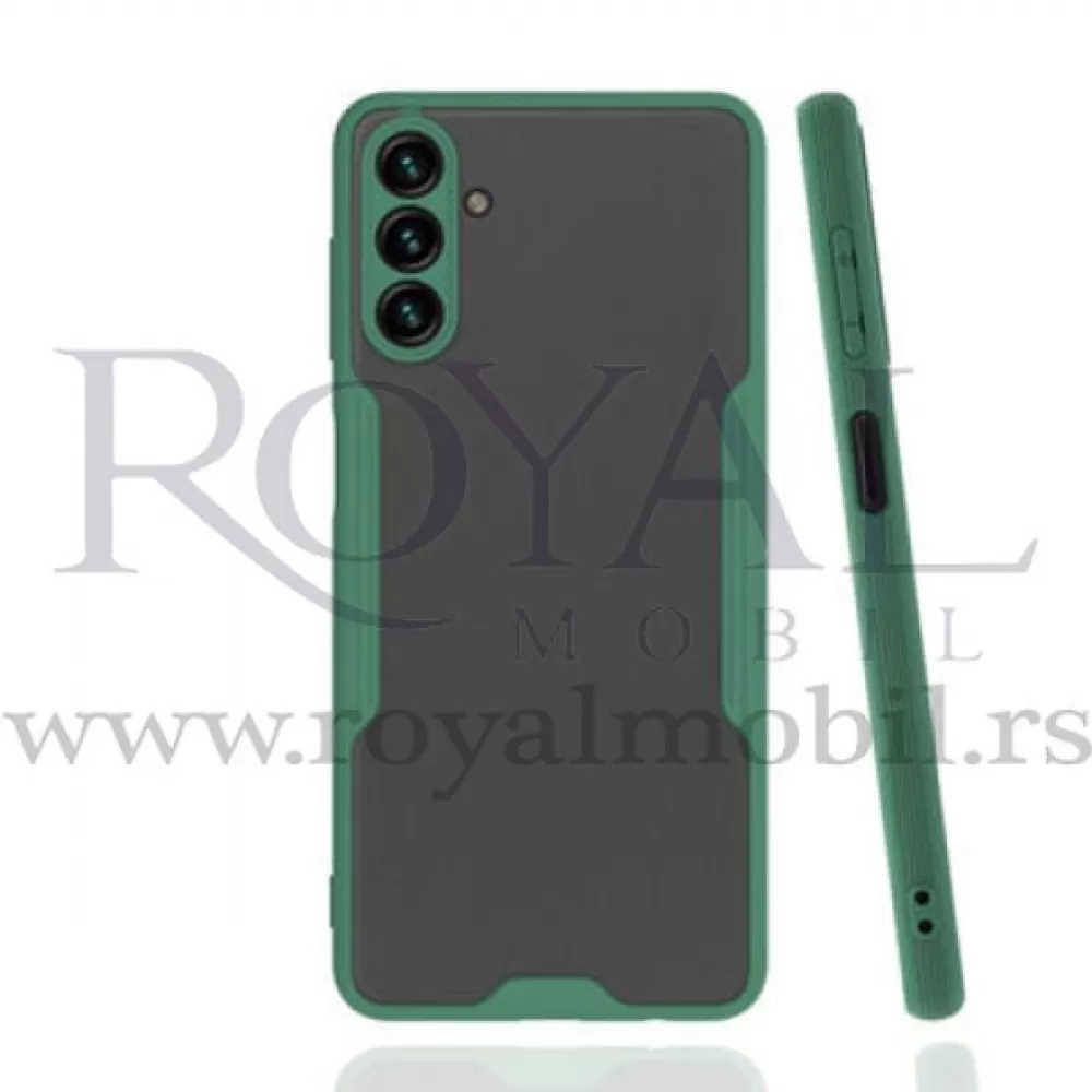 Futrola PVC MATTE sa obodom za Xiaomi Mi 10T Lite maslinasto zelena