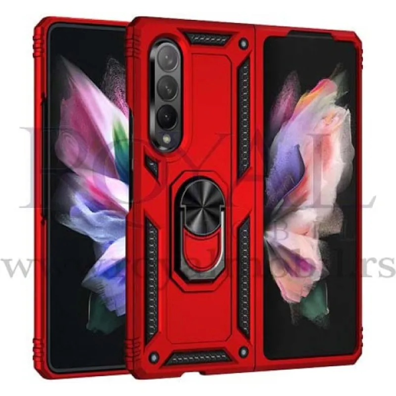 Futrola ARMOUR SA PRSTENOM za Samsung G781 Galaxy S20 FE crvena