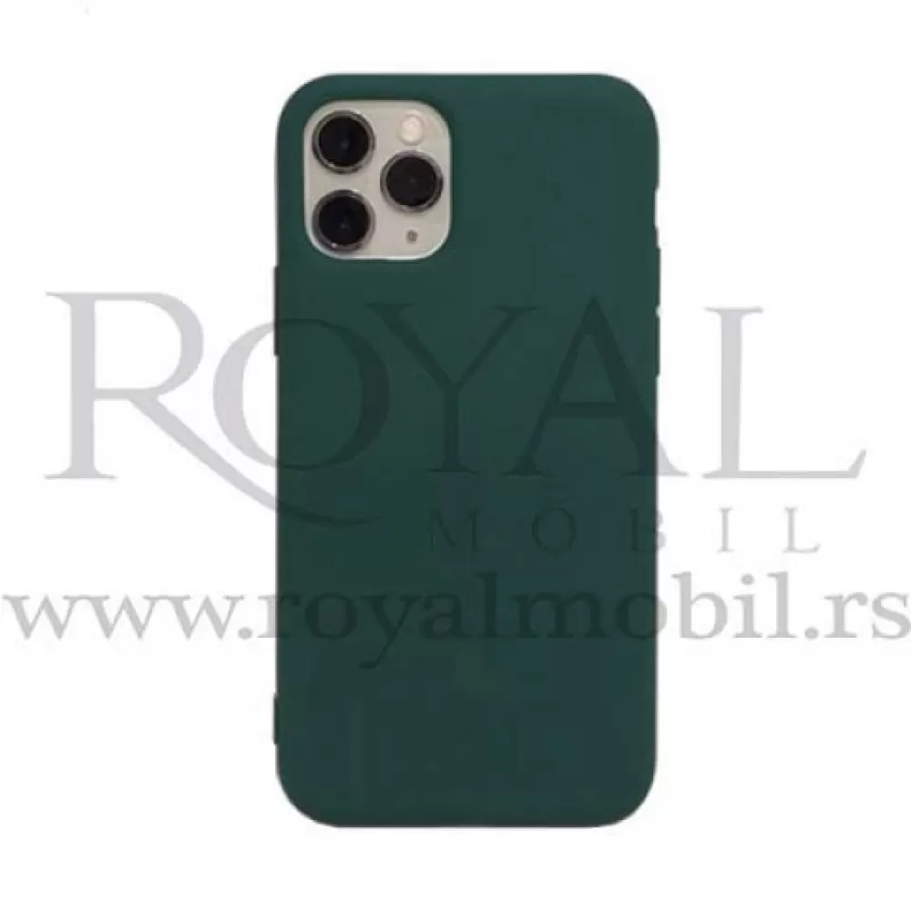 Silikonska futrola SOFT X-Cell za Samsung A125 Galaxy A12 maslinasto zelena