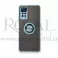 Futrola PVC MATTE sa magnetom za iPhone 11 Pro (5.8) sivo/plava