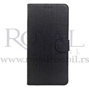 Futrola TEXTILE FLIP za Samsung A725 Galaxy A72 crna