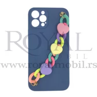 Futrola RAINBOW CHAIN za Samsung A325 Galaxy A32 4G sivo plava