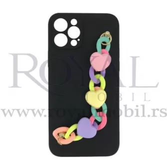 Futrola RAINBOW CHAIN za Samsung A725 Galaxy A72 crna