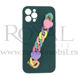 Futrola RAINBOW CHAIN za Samsung A725 Galaxy A72 zelena