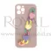 Futrola RAINBOW CHAIN za iPhone 12 (6.1) roze