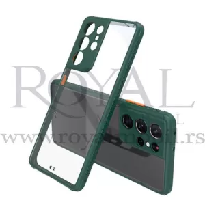 Futrola PVC SA OKVIROM No2 za Xiaomi Redmi 9 maslinasto zelena