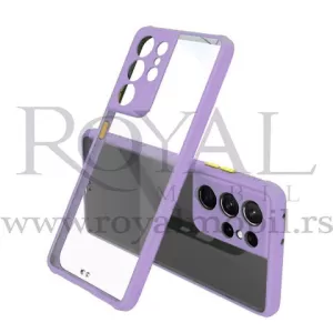 Futrola PVC SA OKVIROM No2 za iPhone 12 Pro (6.1) lila