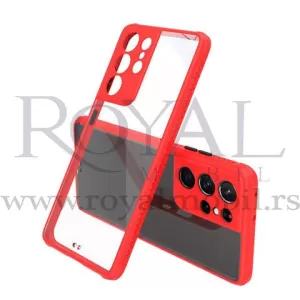 Futrola PVC SA OKVIROM No2 za iPhone 12 Mini (5.4) crvena