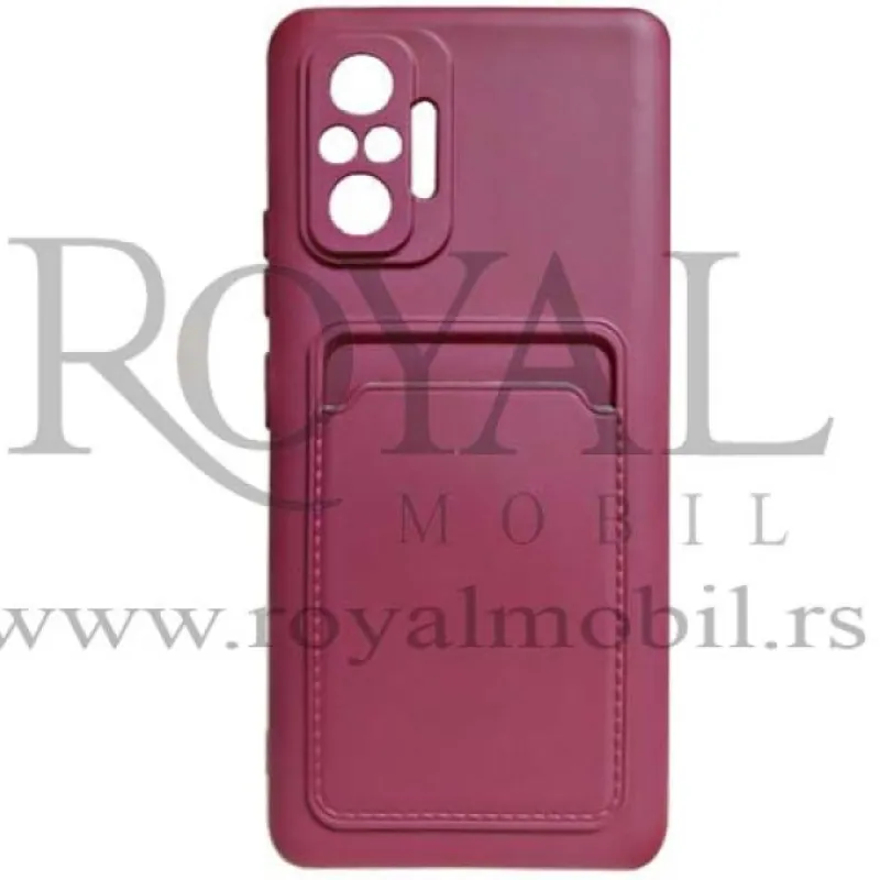 Futrola SOFT sa dzepicem za Xiaomi Mi Note 10 / Mi Note 10 Pro ljubicasta
