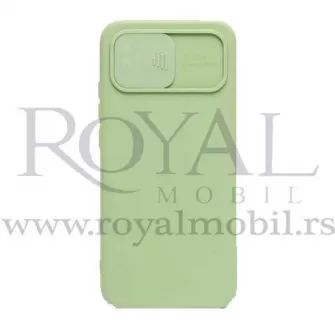 Futrola SOFT FULL PROTECT CAMERA za iPhone 12 Pro Max (6.7) zelena
