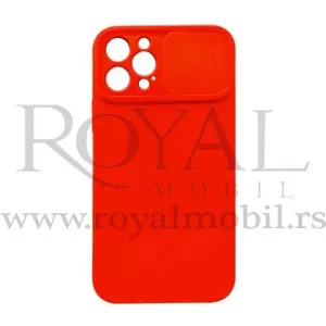 Futrola SOFT FULL PROTECT CAMERA za iPhone 12 (6.1) crvena