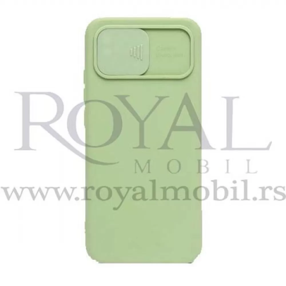 Futrola SOFT FULL PROTECT CAMERA za iPhone 12 Mini (5.4) zelena