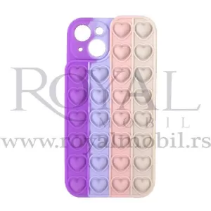 Silikonska futrola BUBBLE HEART za iPhone 12 Pro Max (6.7) No6