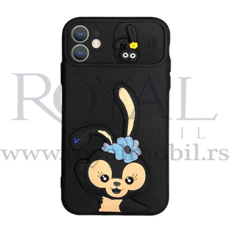 Futrola BUNNY SOFT PROTECT CAMERA za iPhone 12 Pro Max (6.7) no2
