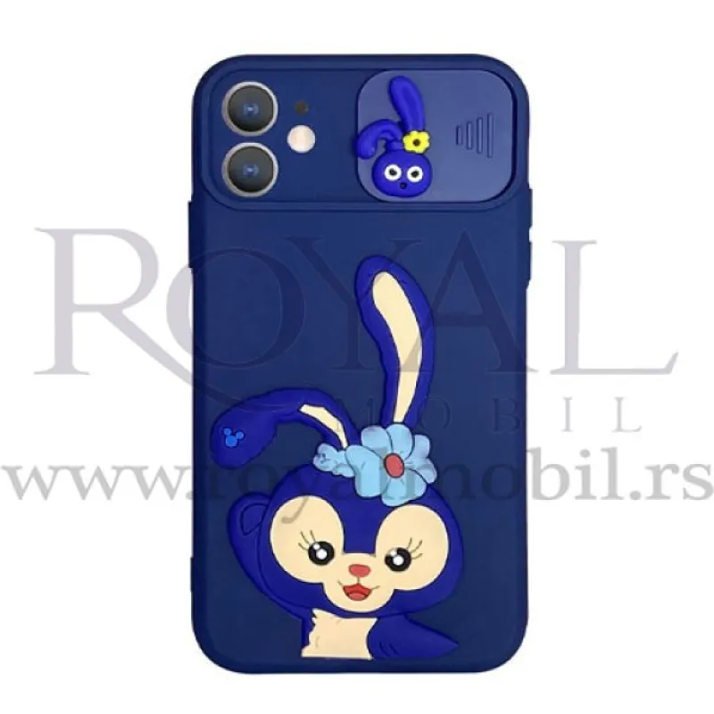 Futrola BUNNY SOFT PROTECT CAMERA za iPhone 12 Pro Max (6.7) no5