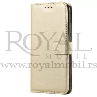 Futrola ROYAL FLIP za Xiaomi Redmi Note 10 / Note 10s zlatna