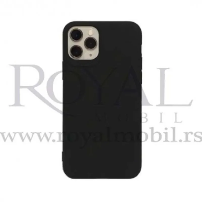 Silikonska futrola ultra tanka SOFT za iPhone 13 (6.1) crna