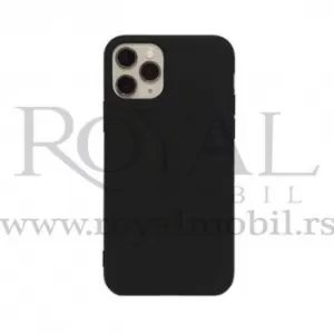 Silikonska futrola ultra tanka SOFT za iPhone 13 Pro (6.1) crna