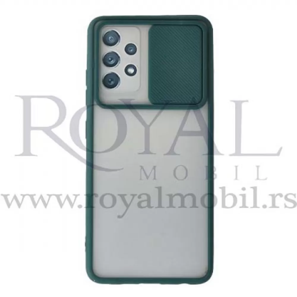 Futrola PVC FULL PROTECT CAMERA za Xiaomi Redmi Note 10 Pro / Note 10 Pro Max zelena