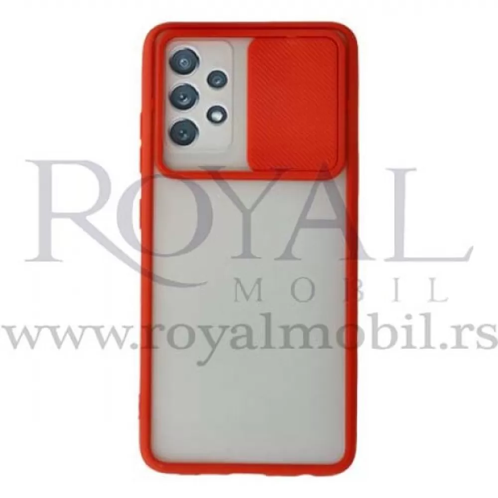 Futrola PVC FULL PROTECT CAMERA za Xiaomi Redmi Note 10 / Note 10s crvena