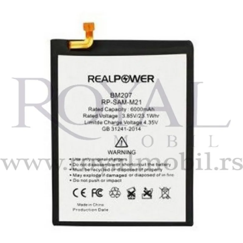 Baterija REALPOWER za Samsung M215 / M315 Galaxy M21 / M31
