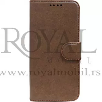 Futrola ROYAL FLIP za iPhone 13 (6.1) braon