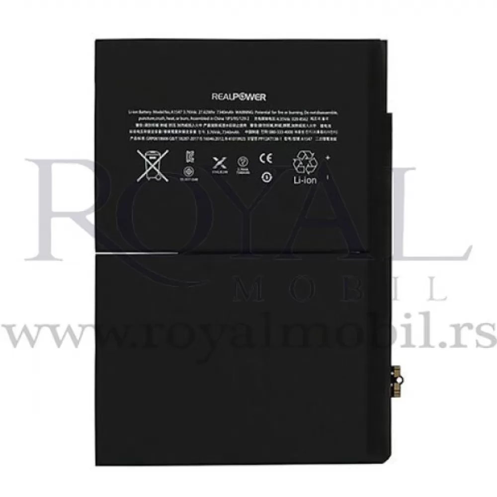 Baterija REALPOWER za iPad 6 2018(7340mAh)