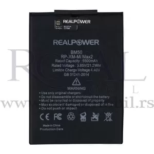 Baterija REALPOWER za Xiaomi Mi Max 2 Bm50