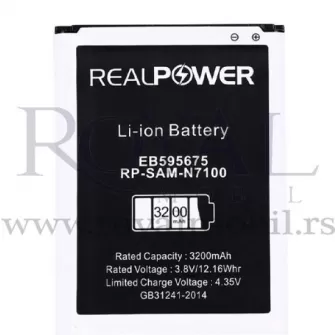 Baterija REALPOWER za Samsung C7100 Galaxy C8 (eb-bc701abe) 3200mAh