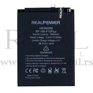 Baterija REALPOWER za Huawei Honor 8C / Honor 8x / Honor Play / Mate 20 Lite /  Nova 2S / Nova 3 / P10 Plus / V10 (hb386589ecw) BKK-L21
