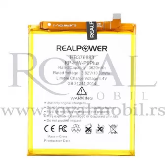 Baterija REALPOWER za Huawei P9 Plus (Hb376883ebw) 3620mAh