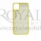 Futrola PVC SA OKVIROM za iPhone 13 Pro Max (6.7) zuta