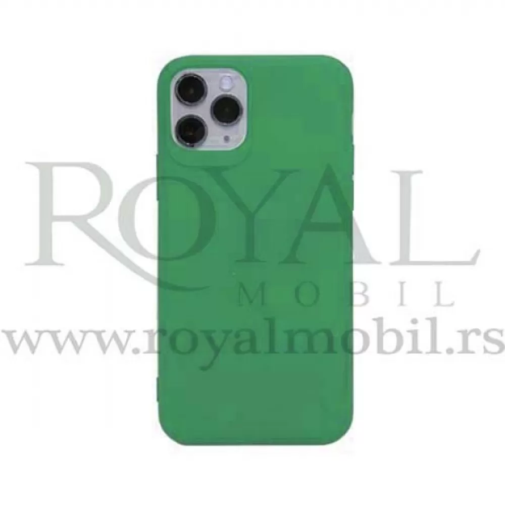Silikonska futrola ultra tanka SOFT za Realme C11 2020 zelena