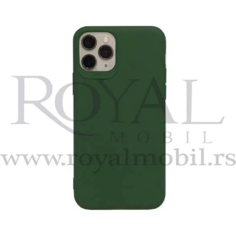 Silikonska futrola ultra tanka SOFT za Xiaomi Redmi Note 10 5G /  Poco M3 Pro 5G maslinasto zelena