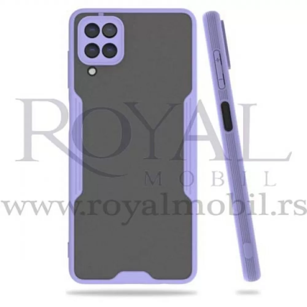 Futrola SA OKVIROM za Realme 8 / Realme 8 Pro lila