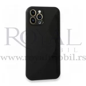 Silikonska futrola S CASE za iPhone 12 Pro Max (6.7) crna