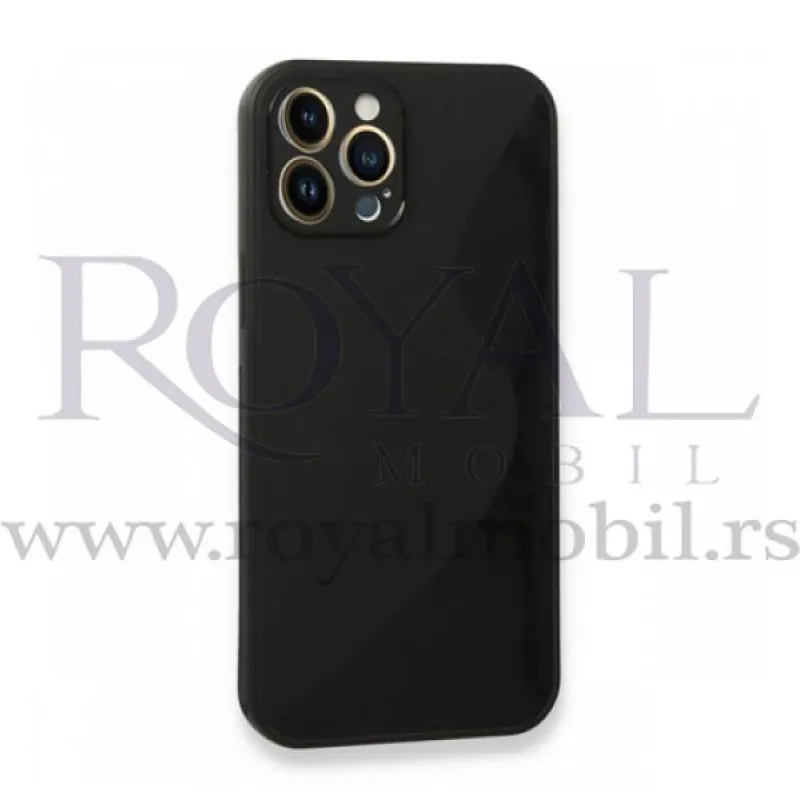 Silikonska futrola S CASE za iPhone 13 Mini (5.4) crna