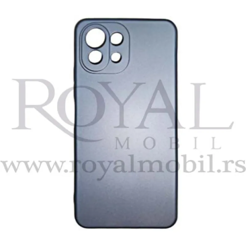 Silikonska futrola SOFT X-Cell za Xiaomi Mi 11 lite metalik