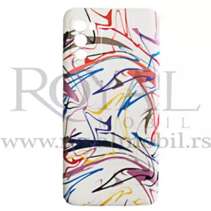 Futrola Soft Print ART COLOR za iPhone 13 Mini (5.4) bela