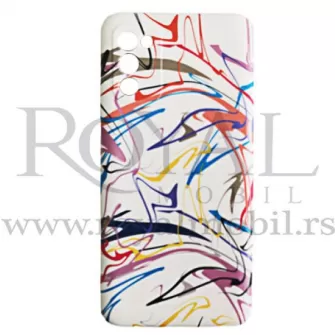 Futrola Soft Print ART COLOR za iPhone 13 Mini (5.4) bela