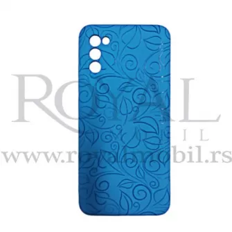 Futrola Soft Print GEOMETRIK No14 za Samsung A025 Galaxy A02S plava