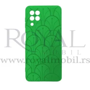 Futrola Soft Print GEOMETRIK No10 za iPhone 13 Pro (6.1) zelena
