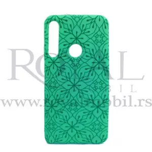 Futrola Soft Print GEOMETRIK No1 za iPhone 13 Pro Max (6.7) tirkiz