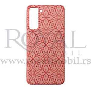 Futrola Soft Print GEOMETRIK No1 za Huawei P Smart 2021 / Y7a svetlo roze