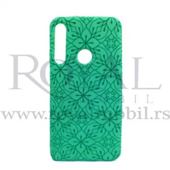 Futrola Soft Print GEOMETRIK No1 za iPhone 13 Pro (6.1) tirkiz