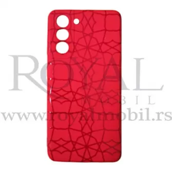 Futrola Soft Print GEOMETRIK No11 za Samsung G996 Galaxy S21 Plus / S30 Plus crvena