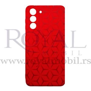 Futrola Soft Print GEOMETRIK No2 za iPhone 13 Pro (6.1) crvena