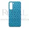 Futrola Soft Print GEOMETRIK No2 za Samsung G998F Galaxy S30 Ultra / S21 Ultra plava
