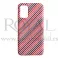 Futrola Soft Print LINES No1 za Samsung A225 Galaxy A22 roze
